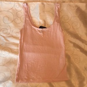 Crop tank, ribbed